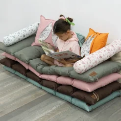 MorDesign Beige 135 cm Multifunctioneel Speelmatras Hot