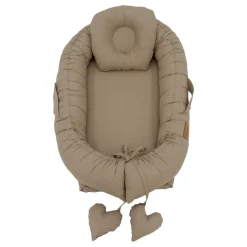 MorDesign Cappuccino Babynest met Kussen Sale