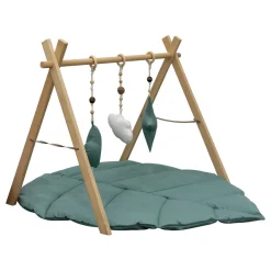 MorDesign Emerald Green Baby Gym met Speelkleed Outlet