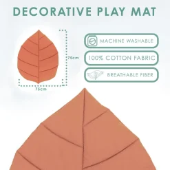 MorDesign Leaf Wood Babygym en Speelkleed Discount