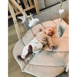 MorDesign Leaf Wood Babygym en Speelkleed Discount