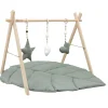 MorDesign Leaf Wood Babygym en Speelkleed Best