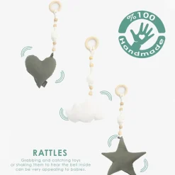 MorDesign Leaf Wood Babygym en Speelkleed Best