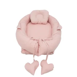 MorDesign Pink Babynest met Kussen Online
