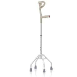 Moretti vierpoot eifel loopstok met onderarmkruk ondersteuning Clearance