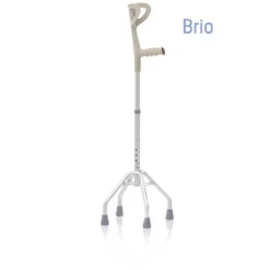 Moretti vierpoot eifel loopstok met onderarmkruk ondersteuning Clearance