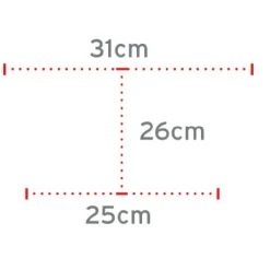 Moretti vierpoot eifel loopstok met onderarmkruk ondersteuning Clearance