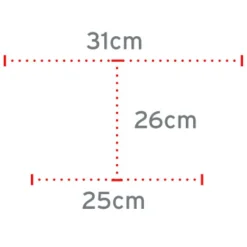 Moretti vierpoot eifel wandelstok met gesloten handgreep Clearance
