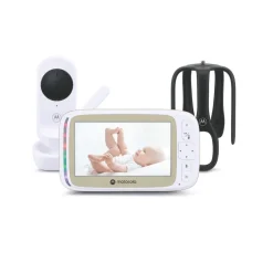 Motorola Nursery VM45 Connect Baby Monitor Met WiFi HD Nachtzicht Tweewegspraak Temperatuurcontrole Clearance
