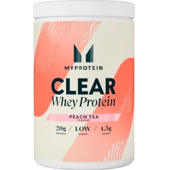 Myprotein Clear Peach Tea Whey Protein New