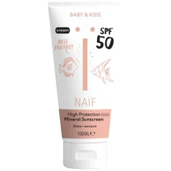 Naïf Baby & Kids SPF50 Mineral Sunscreen Zonnebrandcrème
