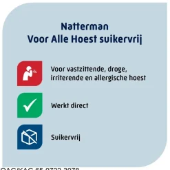 Natterman Direct Voor Alle Hoest Suikervrije Siroop Clearance