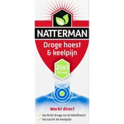 Natterman Droge Hoest & Keelpijn 2-in-1 Siroop New