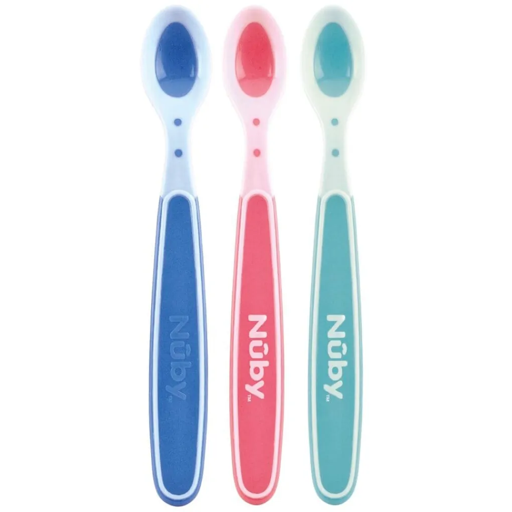 Nuby Nûby 4M+ Thermolepels Best