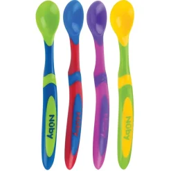 Nuby Nûby 6+M Voedingslepeltjes met Lange Handgreep Sale