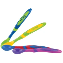 Nuby Nûby 6+M Voedingslepeltjes met Lange Handgreep Sale