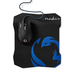 Nedis GMMP100BK gaming muis en muismat set Outlet