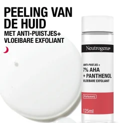 Neutrogena Anti-Puistjes+ 7% AHA + Panthenol Vloeibare Exfoliant Sale
