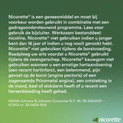 Nicorette Classic 2mg Suikervrije Kauwgom Outlet