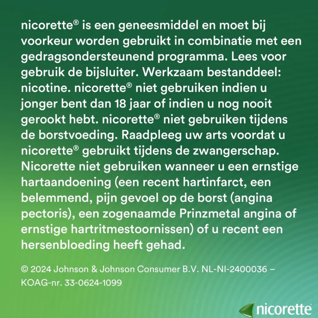 Nicorette Invisi Patch 15mg Nicotinepleisters New
