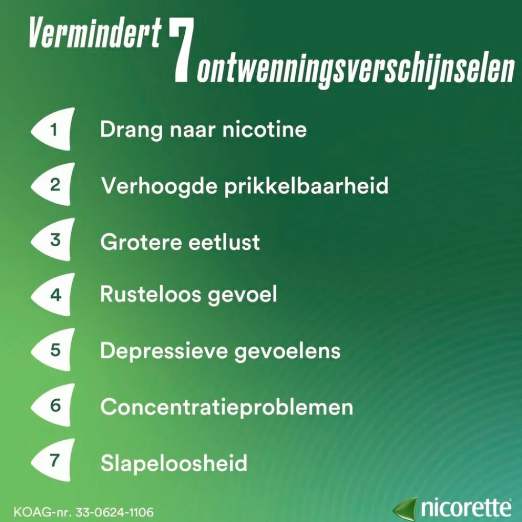 Nicorette Menthol Mint 4mg Suikervrije Kauwgom Outlet