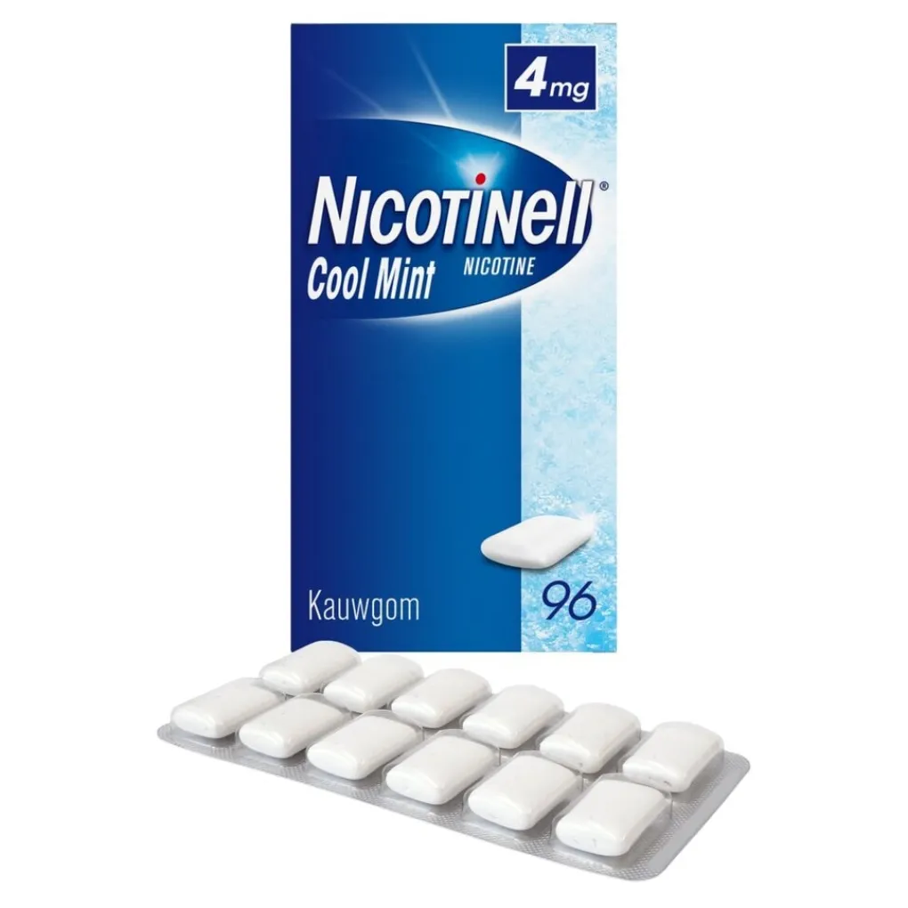 Nicotinell Cool Mint 4mg Kauwgom Outlet