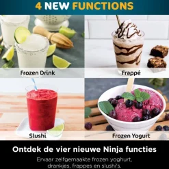 Ninja Creami Deluxe 10-in-1 IJsmachine NC501EU Hot