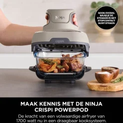 Ninja CRISPi 4-in-1 Glazen Airfryer FN101EUST Outlet