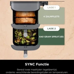 Ninja Double Stack Dubbele Airfryer XXL SL400EU New