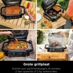 Ninja Woodfire 7-in-1 Elektrische Barbecue OG701EU New