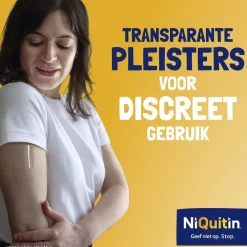 Niquitin Clear Pleister Stap 1 - 21 mg - Nicotinepleister New