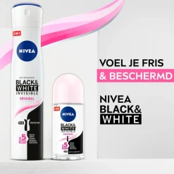 Nivea Black & White Invisible Original Antitranspirant Spray Online