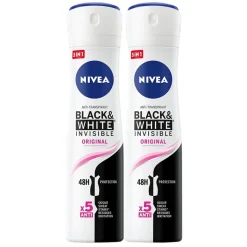 Nivea Black & White Invisible Original Antitranspirant Spray Clearance