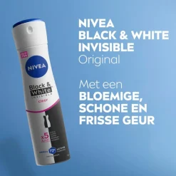 Nivea Black & White Invisible Original Antitranspirant Spray Clearance