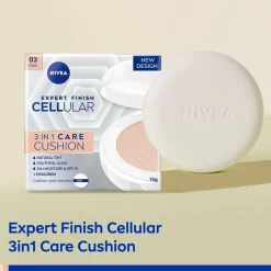 Nivea Skincare NIVEA Cellular Expert Finish 03 Medium Dark SPF15 3-In-1 Care Cushion Foundation Online