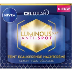 Nivea Skincare NIVEA Cellular Luminous630 Anti-Spot Teint Egaliserende Nachtcrème Online