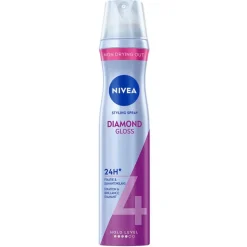 Nivea Diamond Gloss Care Hold 4 Styling Hairspray Online