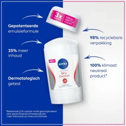 Nivea Dry Comfort Antitranspirant Stick New