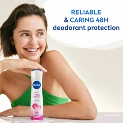 Nivea Fresh Flower Deodorant Spray New