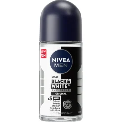 Nivea Men Black & White Invisible Original Antitranspirant Roller Best