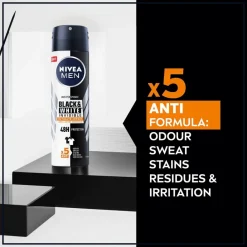 Nivea Men Black & White Invisible Ultimate Impact Antitranspirant Spray Clearance