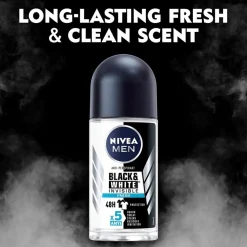 Nivea Men Black & White Invisible Fresh Antitranspirant Roller Sale