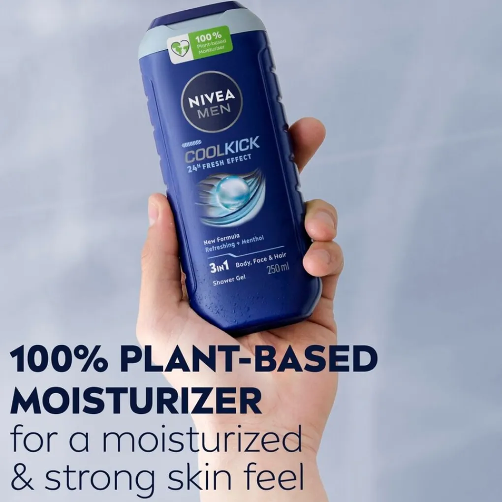 Nivea Men Cool Kick 3-in-1 Douchegel Sale