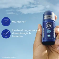 Nivea Men Dry Fresh Antitranspirant Roller New