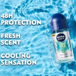 Nivea Men Fresh Kick Antitranspirant Roller Hot