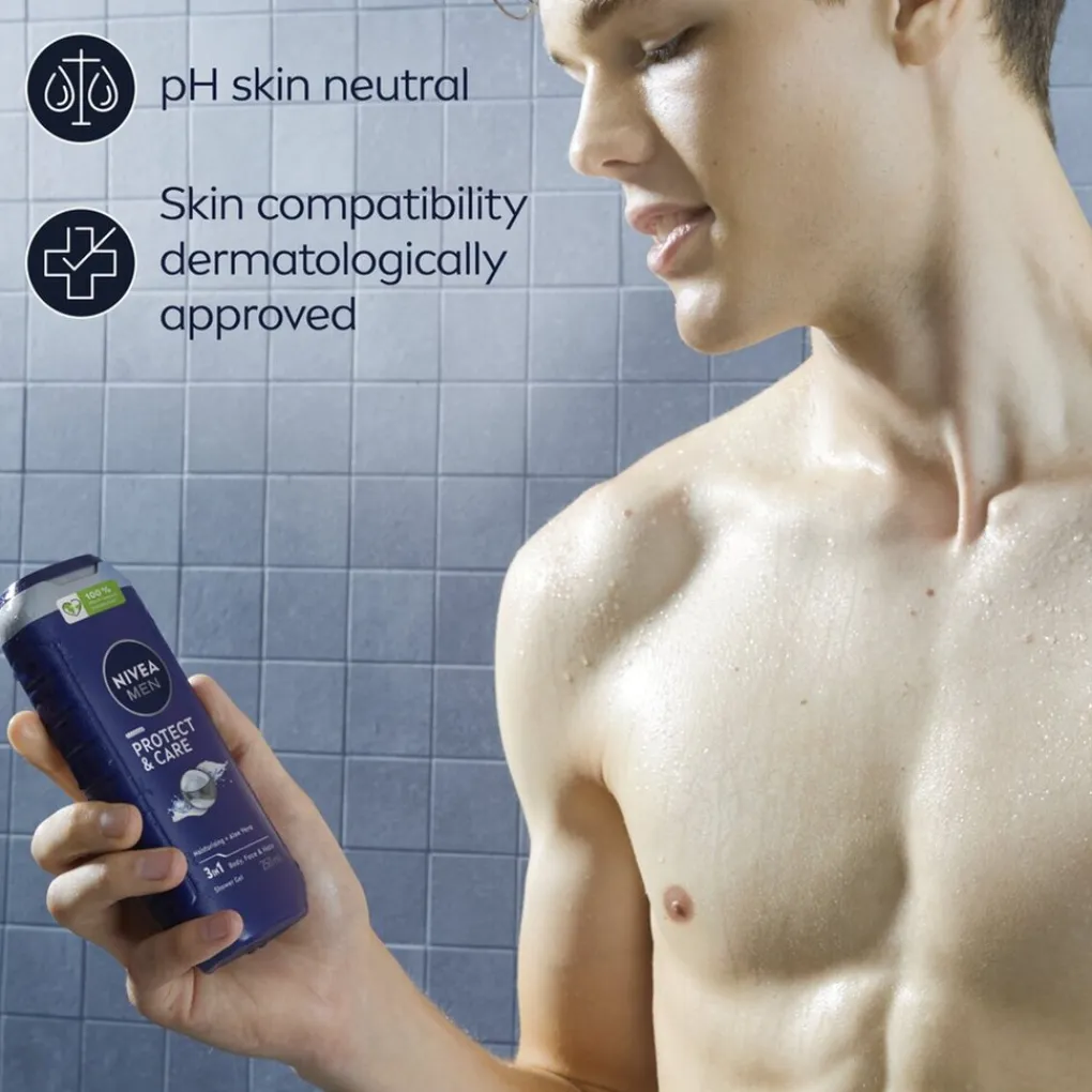 Nivea Men Protect & Care 3-in-1 Douchegel Discount