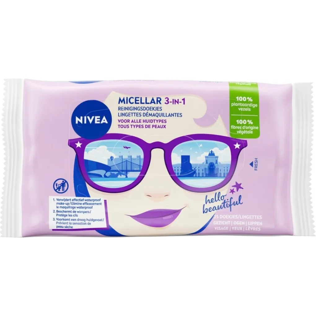 Nivea Skincare NIVEA Micellar 3-In-1 Reinigingsdoekjes Best