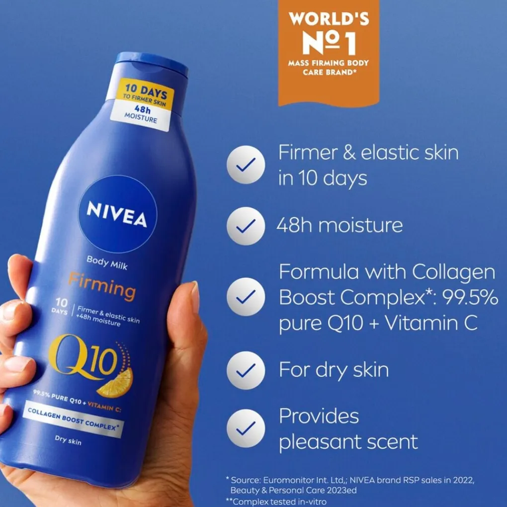 Nivea Q10 Verstevigende Bodymilk Hot