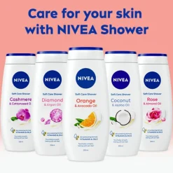 Nivea Soft Care Shower Orange & Avocado Oil Douchegel Sale
