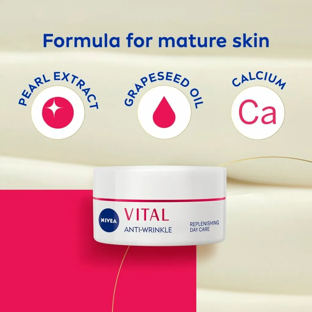 Nivea Skincare NIVEA Vital Anti-Rimpel 65+ Versterkende Dagcrème